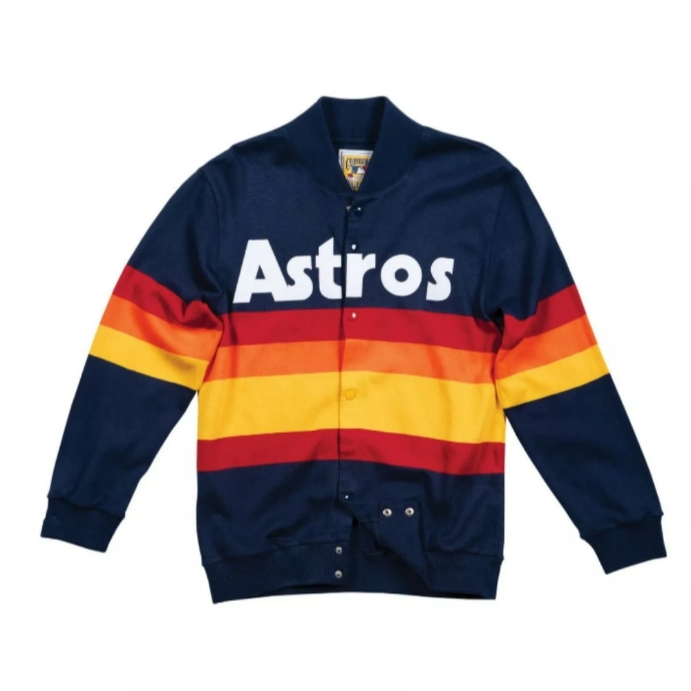 Authentic Mitchell & Ness Astros sweater